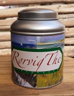 Rørvig te i dåse - grøn ramme